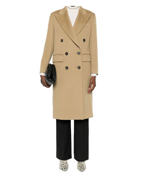 Alberto Biani Cappotto doppiopetto Boyfriend Alberto Biani Camel ALBERTO BIANI | OV820W0003966 CAMEL